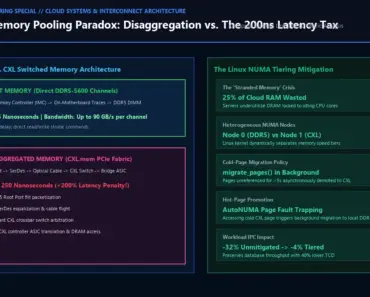 The 200ns Memory Tax: Why CXL Disaggregated RAM Hits a Brutal Latency Wall The 200ns Memory Tax: Why CXL Disaggregated RAM Hits a Brutal Latency Wall
