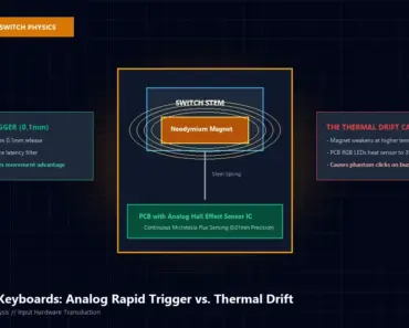 The Death of the Mechanical Switch: Why Hall Effect Magnetic Keyboards Dominate Gaming but Suffer from Temperature Drift