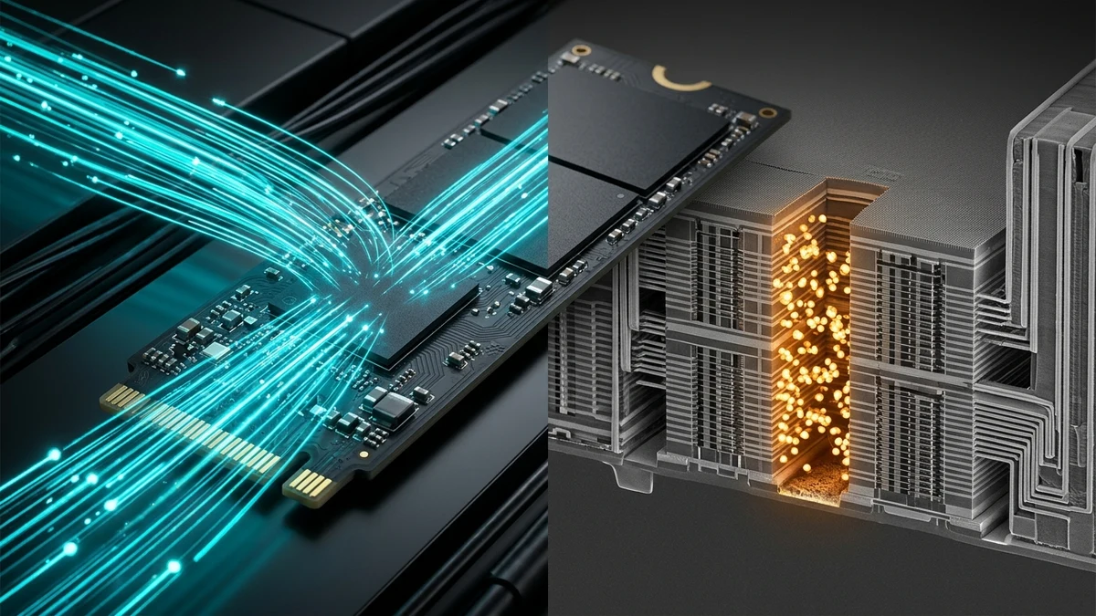 PCIe Gen 5 Sequential Bandwidth vs. Real-World QD1 4K Random Read Reality.