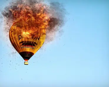 A Hot-Air Balloon Landed in a California Backyard. The Owner Says It’s a ‘Very Rare’ Event